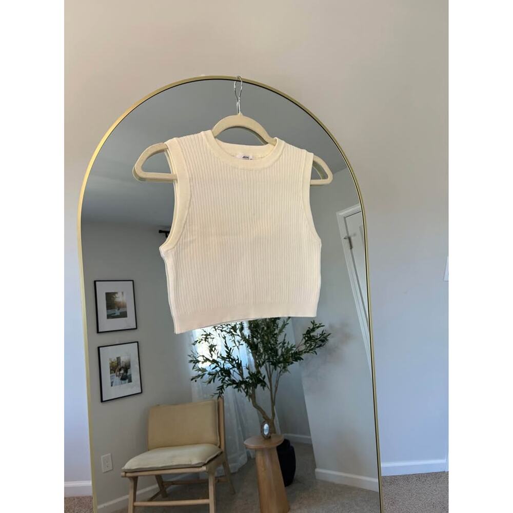 Ardene Cropped Ribbed Top